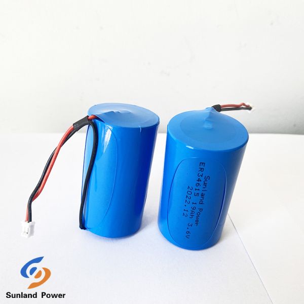 Non Rechargeable Wide Temperature 3.6V ER34615 19000mAh LiSOCl2 Battery For City Bike Smart Lock