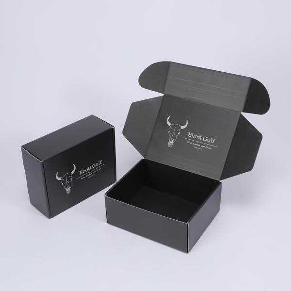 Продовольственная упаковка Логотип на заказ Печать Kraft Paper Mailer Почтовая доставка Почтовый ящик