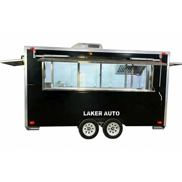 Customized Enclosed Vending Towable Food Cart Mobile Trailer for Farmers Market Pizza Coffee Service