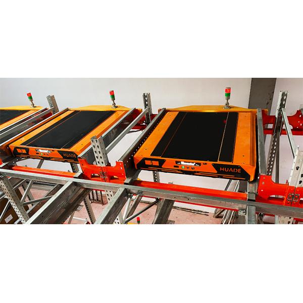 Cartão de transporte de rádio de quatro vias Carrinho de transporte de paletes Carrinho de armazenamento de armazenamento