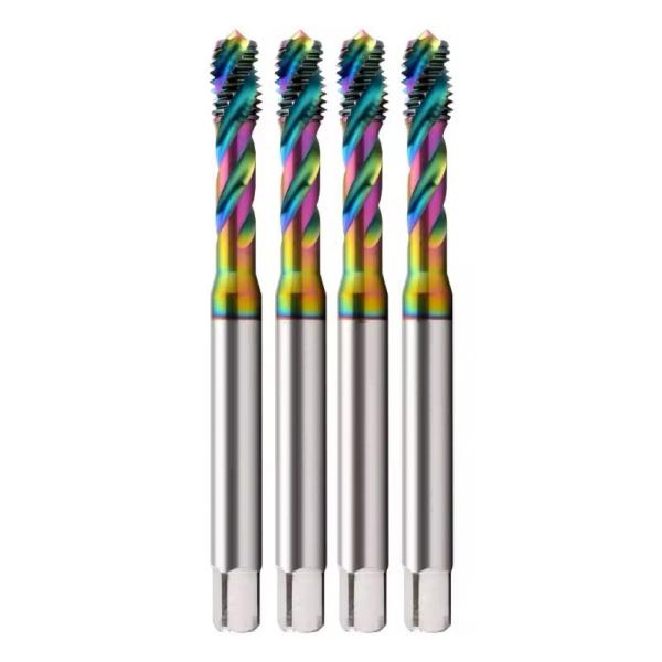 Coating Machine Screw Thread Taps for Aluminum M13-m24 Hsse Spiral Fluted Tap