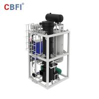 SUS440C Máquina automática de tubo de gelo de 30 toneladas faz tubos de gelo sólidos com extremidade plana e sem furos