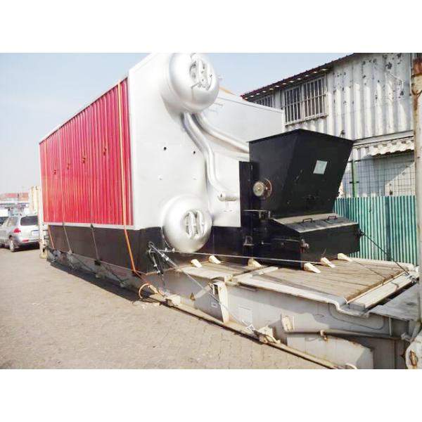 8 Ton Biomass Steam Boiler Bulk Fuel And Shaped , Fuel Fired Boiler