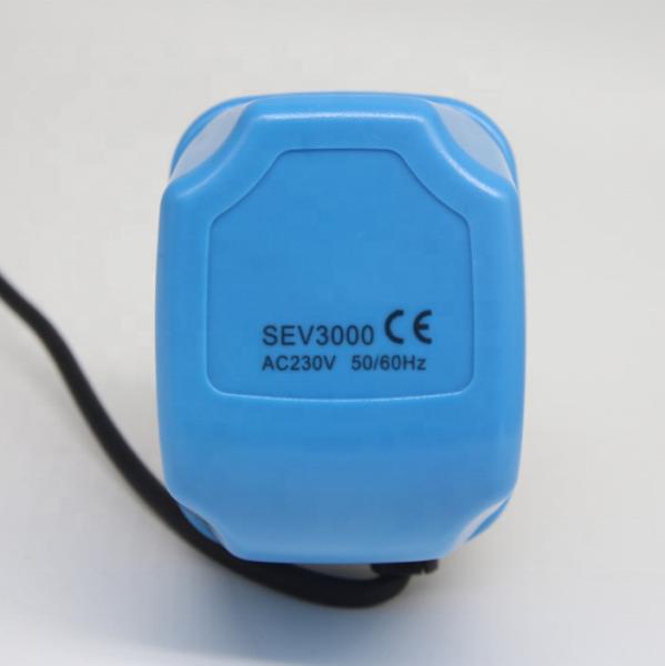 Miniature Electric actuator Two-way motorized Ball 3 way Valve with Three-wire Two-control for Air Conditioning Water Heating