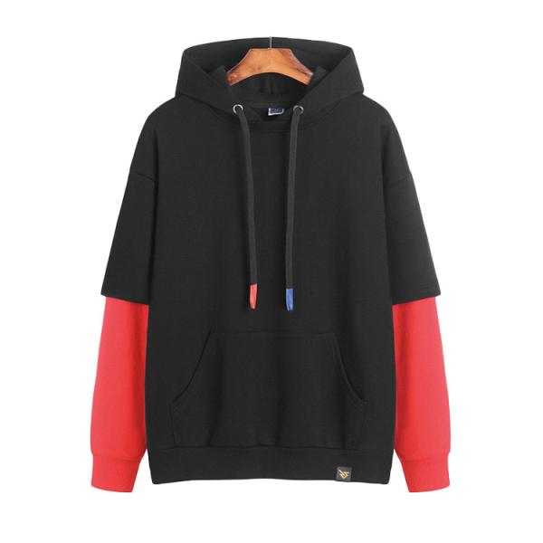 Hoodies Embroidered Crewneck Sweatshirt O Neck Blank Oversized Sweatshirts 100% Cotton