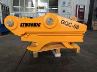 Attache rapide à broche de 70-80mm pour excavatrice de 20 tonnes, équipement de construction robuste