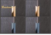 Mirror Finish L Slot Stainless Steel Tile Trim Hotel Decorative