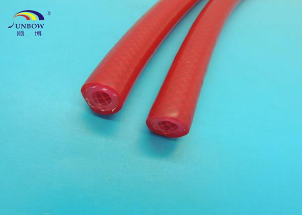 Silicone Reinforced Braided Fiberglass Sleeve for Food and Beverage Thermal Protection