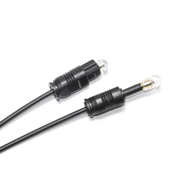 Factory Outlet Цифровой оптический аудиокабель - Toslink Digital Optical SPDIF - Ultra-Thin Male-Plus Male для мини-плеера