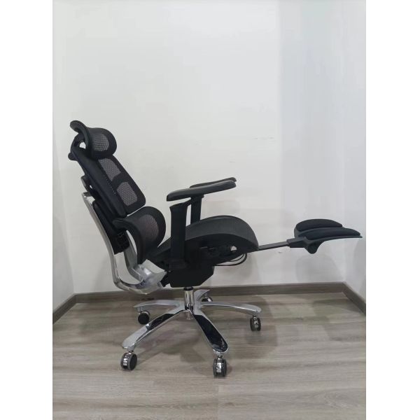 Office Ergonomic Swivel Chair Full Mesh With Soft Footrest