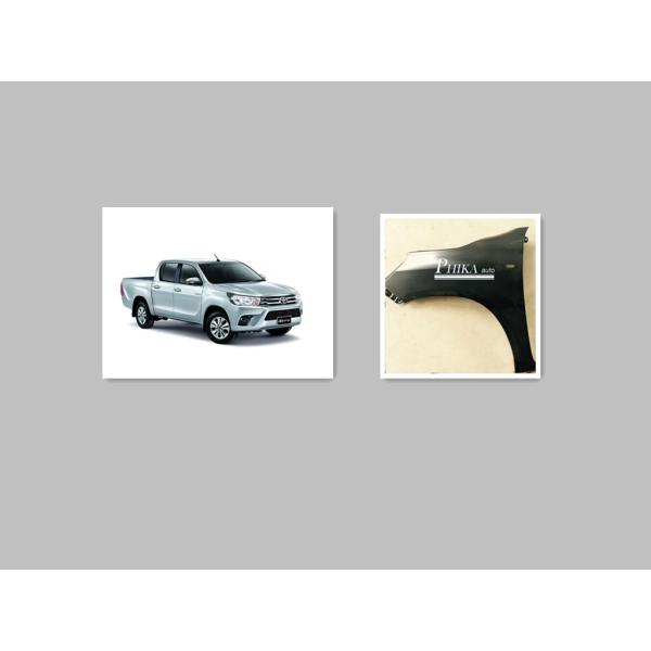 Black RH Toyota Parts Automotive Front Fender For Hilux Revo 2016