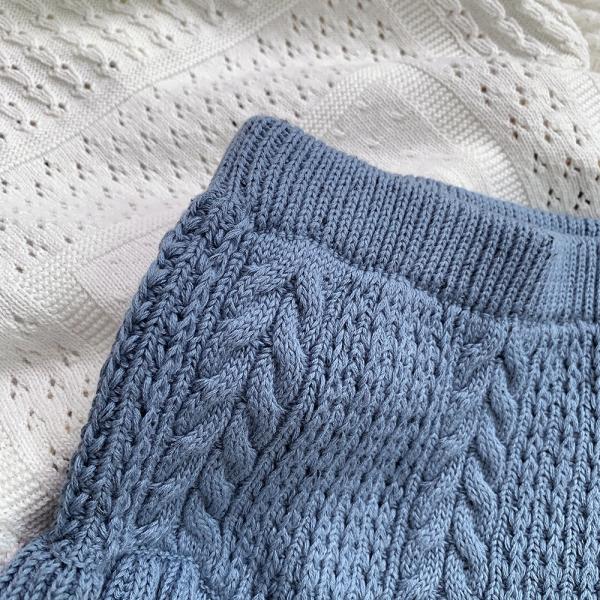 Winter Kids Toddler Girl Pants Children Baby Short Pants Knitted Leggings Baby Knitted Shorts