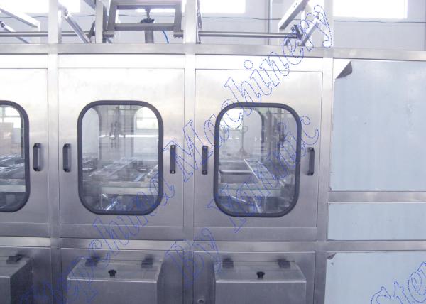 High Speed 5 Gallon Water Filling Machine / Bottled Water Production Line