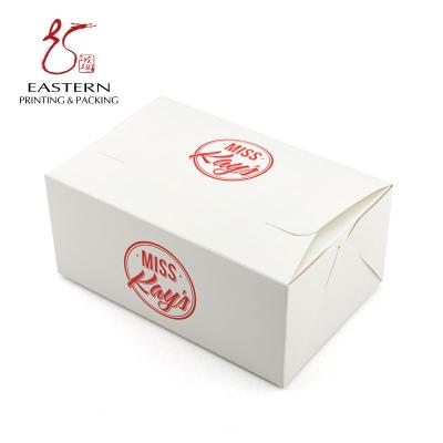 Caixas de empacotamento seguradas do cartão da largura de 250mm para o fast food