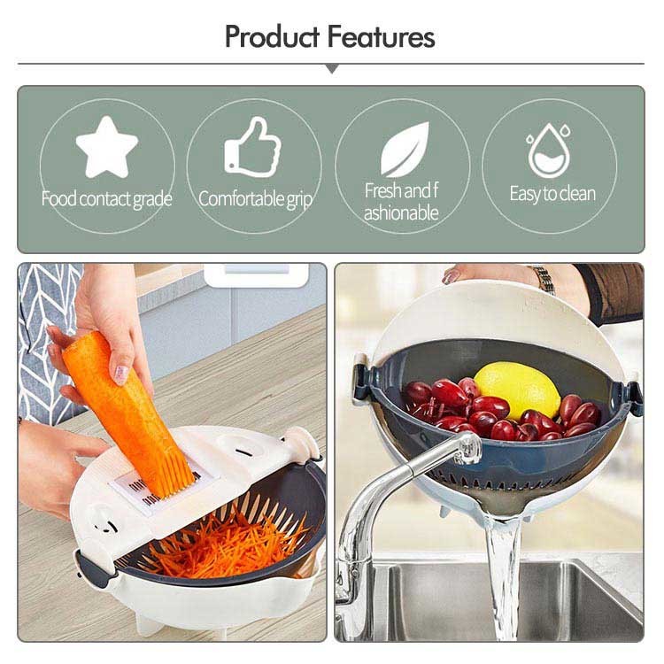 Slicer Multi овоща лезвий пластикового ручной с плодом Peeler белым