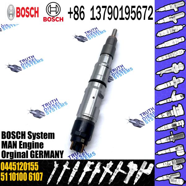 Conjunto de bocal diesel 0445 da bomba do injetor comum do trilho 120 155 0445120155 para o bocal do motor do combustível diesel