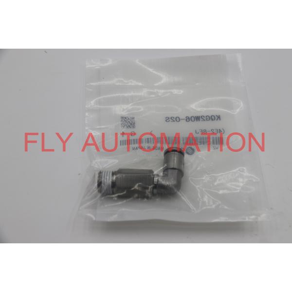 Штуцер нержавеющей стали касания SS одного металла SMC KQG2W06-02S приспосабливая