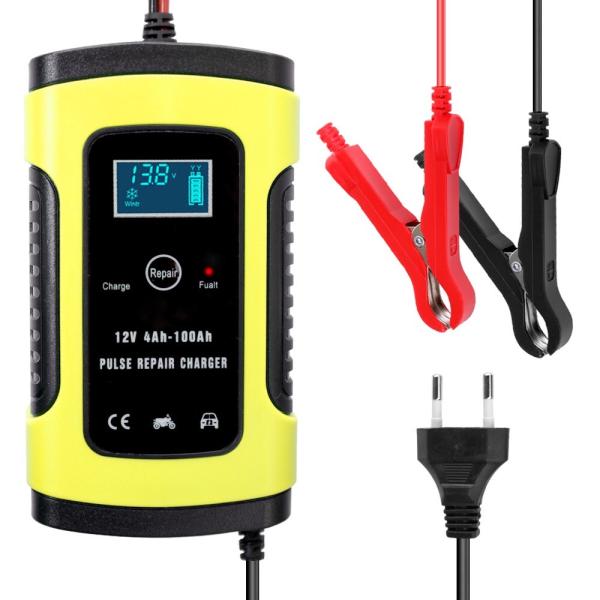 24V 8A LCD Touch Screen Car  Pulse Repair Battery Charger