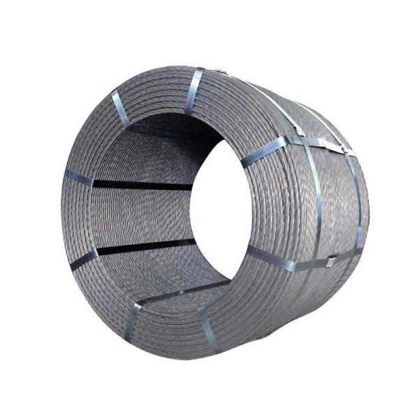 1860MPa High Tensile 7 Wire Strand Galvanized 12.7mm PC Steel Strand