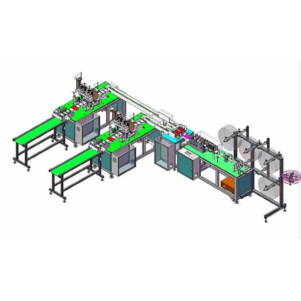 Low Noise Face Mask Manufacturing Machine environmental protection