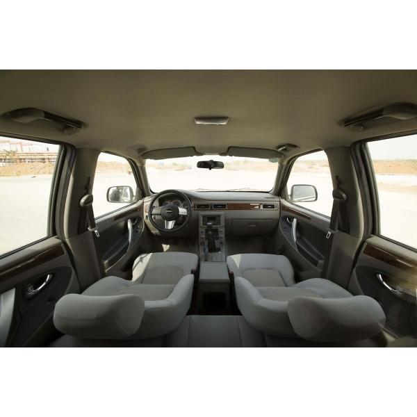 Dongfeng robusto diseño de utilidad camioneta eficiente en el consumo de combustible diesel comercial de doble cabina gris