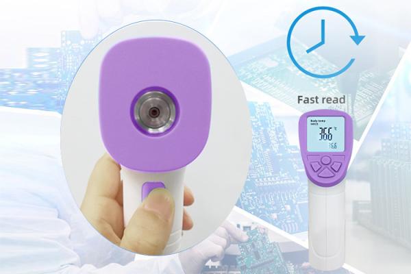 LCD Display  Digital No Touch Thermometer Forehead Temperature Gun Long Lifespan