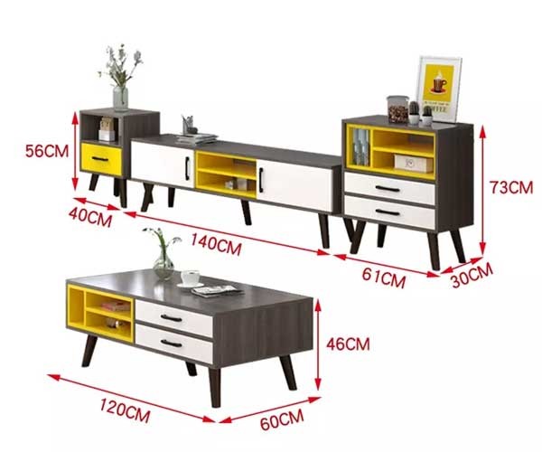 Le petit centre en bois de luxe ajourne d'anti meubles de bureau/salon d'éraflure
