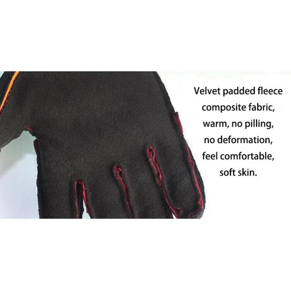 Waterproof Warm Full Finger Touch Screen Motorcycle Cycling Gloves for Winter Riding