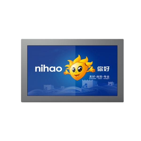 Waterproof Digital Display Signage , BNC Input LCD Advertising Machine