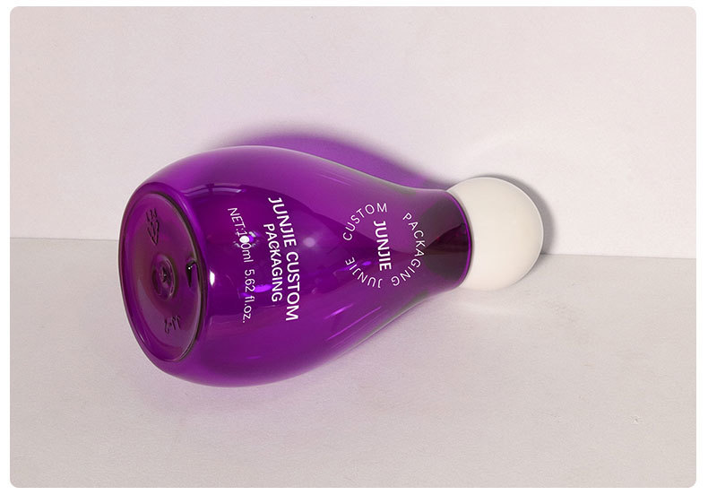 150ml Plastic Cosmetic Packaging 160ML Clear PET Bottles Custom Logo Transparent Premium Skincare & Body Care Containers