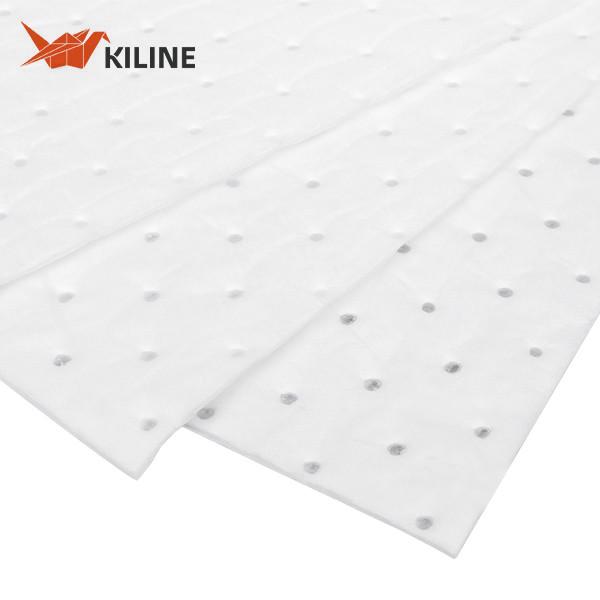 White Oil Absorbent Pads 200gsm Polypropylene 400x500mm