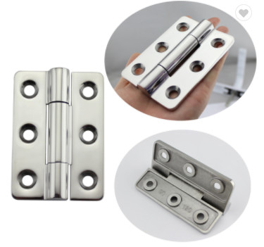 140mm Length S.S316 Polished Stainless Steel Hinge Marine Boat Hardware