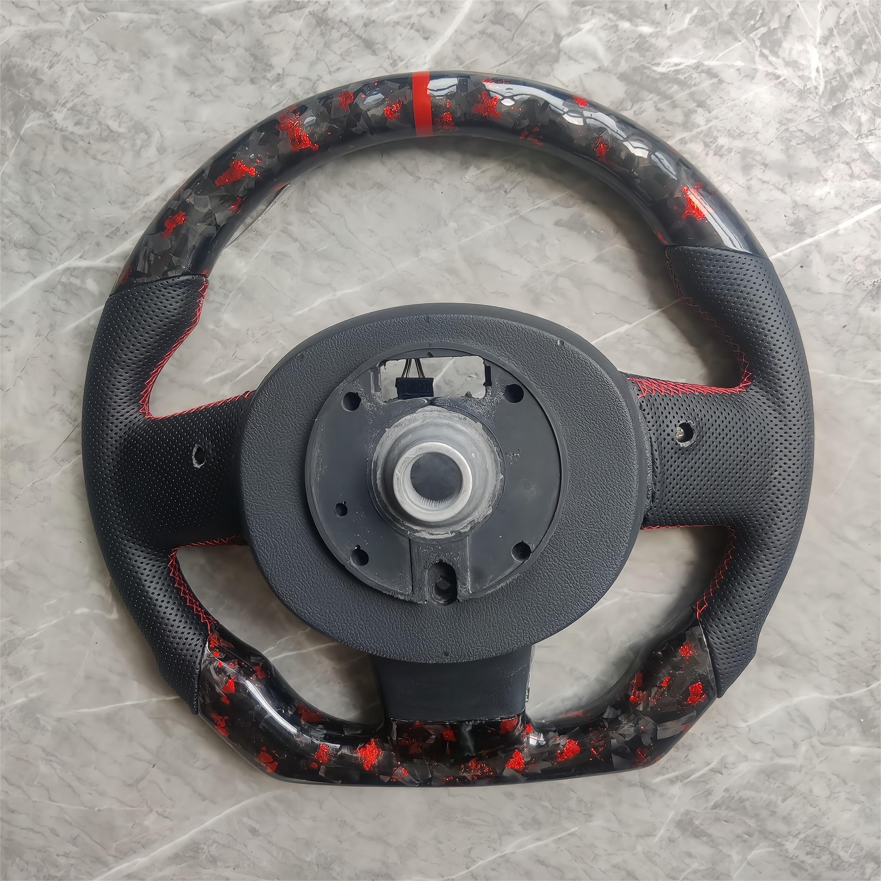 True Carbon Fiber Forged Racing Steering Wheel for BMW Mini Cooper R55/56/60 F55/56