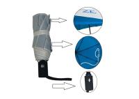 3 ouverts-fermés automatiques fois de golf de parapluies en métal d'axe de couverture promotionnelle de double couche
