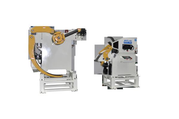 A folha de metal que carimba o alimentador do Straightener de Decoiler da expansão do Mandrel apressa 16~24 M/minuto