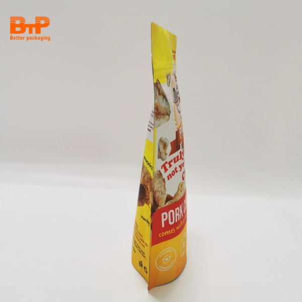 Mylar PET/AL Foil/PE Matte Bag Custom Logo Digital Printing Smell Proof High Barries Food Snack Chips Storage Pouch OEM Brand