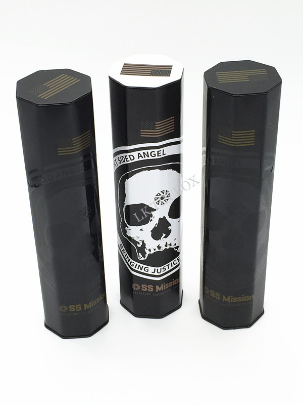 Promotional Octagonal Shaped Gift Tin Box With Food Grade Paint / Varnish