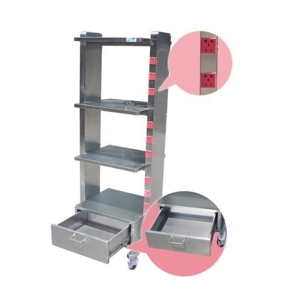 Equipamiento médico veterinario del animal doméstico de los 600*650*1580Mm con las ruedas del zócalo