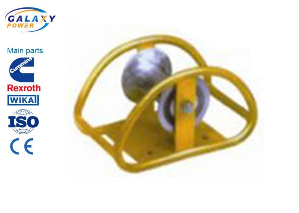 Aluminum Nylon Wheel Conductor Stringing Blocks Straight Line Ground Cable Pulley 150-200mm