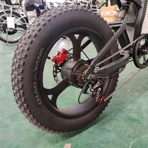 48V 1000w 20in Wheels Women'S Fat Tire Electric Bike Long Endurance