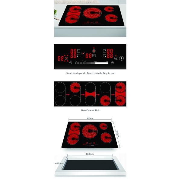 415V Built In Electric Stove