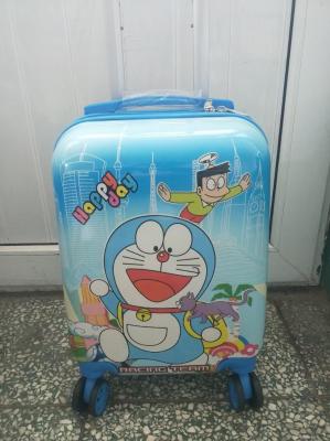 Hard Shell Kids Cartoon Luggage School Bag 18 Inch For Travel