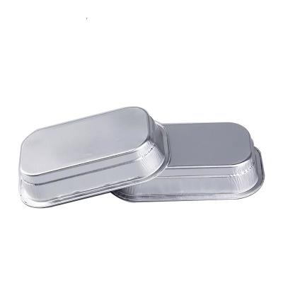 320ml Aluminum Foil Food Containers Airplane Airline Aluminum Casserole Pan With Lid