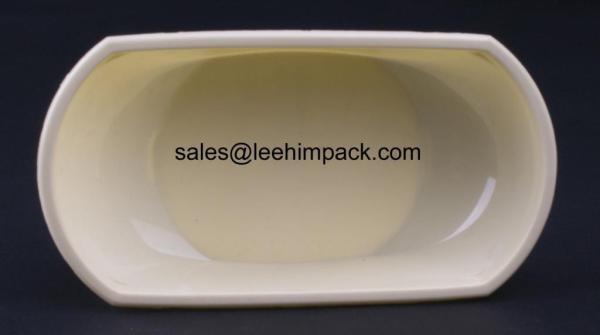 Food grade plastic tubes for butter