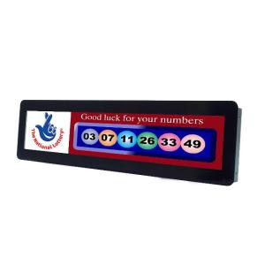 Type capacitif multi de barre de contact de 7 pouces écran de visualisation d