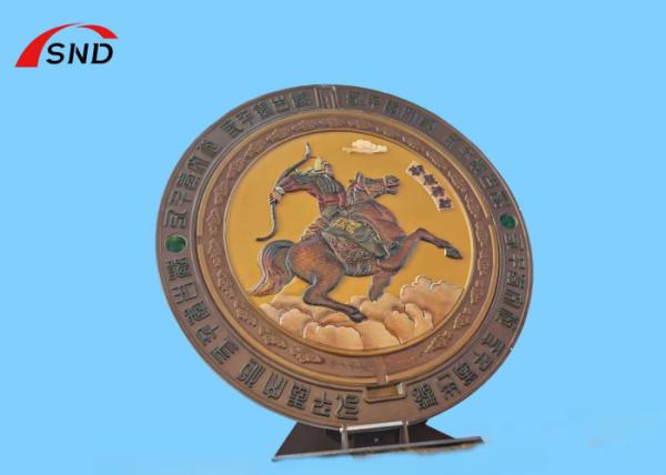 Ductile Iron Painted Round Manhole Cover Pressure Grade Class 250