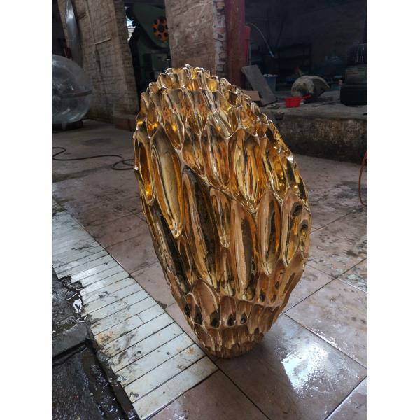 Seed Abstract Copper Art Sculpture Hall Cast Bronze Sculpture Cabinet Decoration