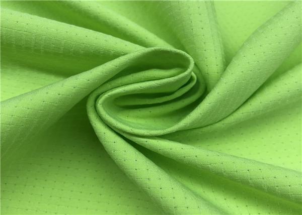 Tela 100% P, tela exterior respirável de Comfortableful verde do à prova de água
