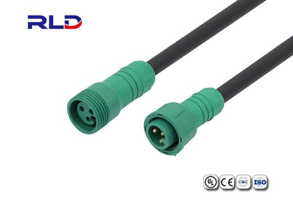 Conexão fêmea e masculina de 2 Pin Waterproof Plug Cable Wire anti - explosão
