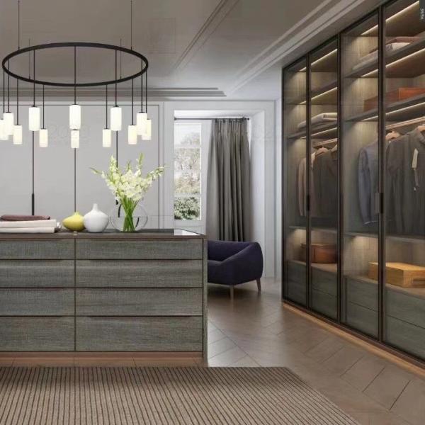 ODM зеркальная катушка шкаф спальня шкаф хранилище